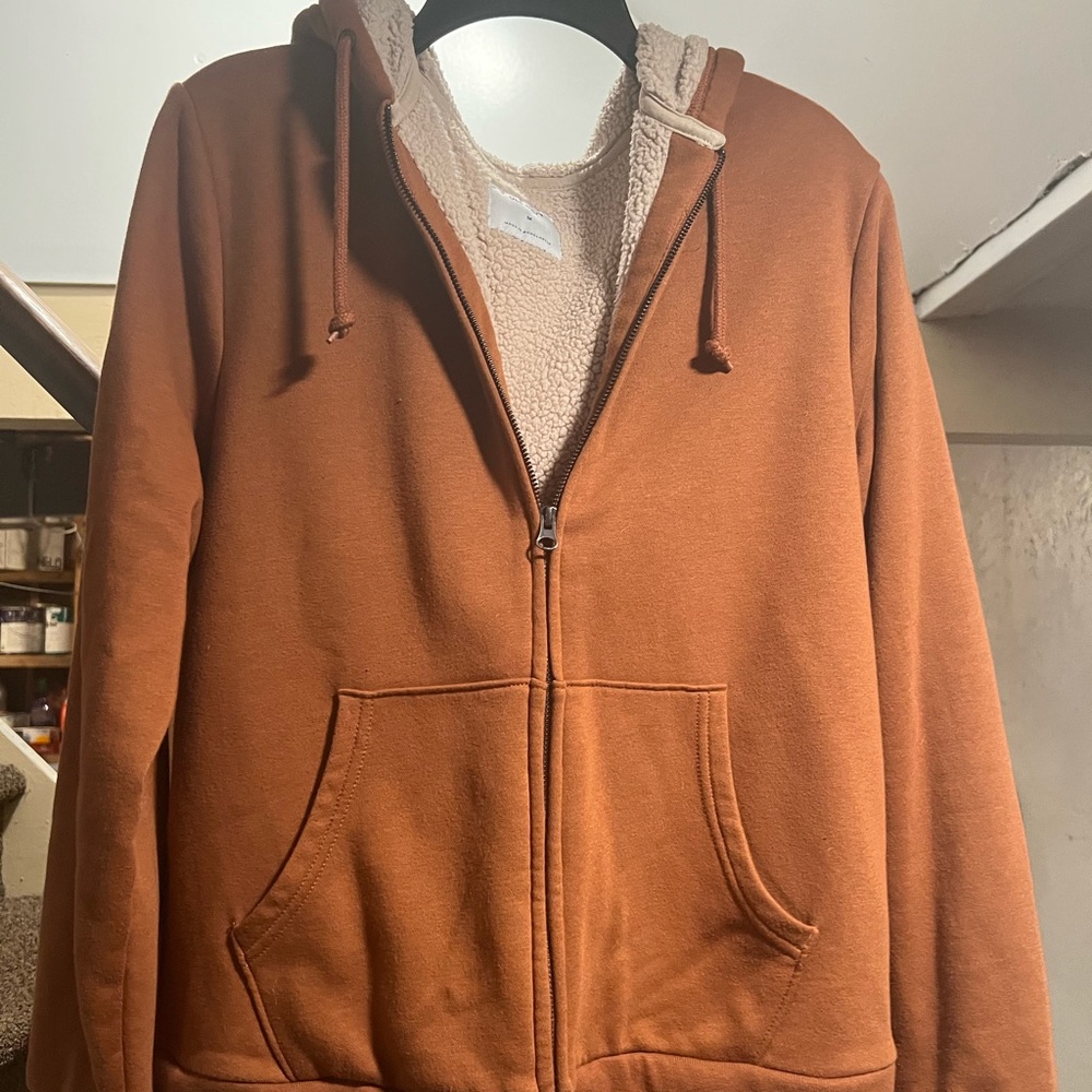 Mens Sherpa Hoodie